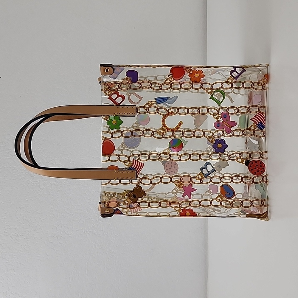 Dooney & Bourke 'Charms' Clear Tote Bag